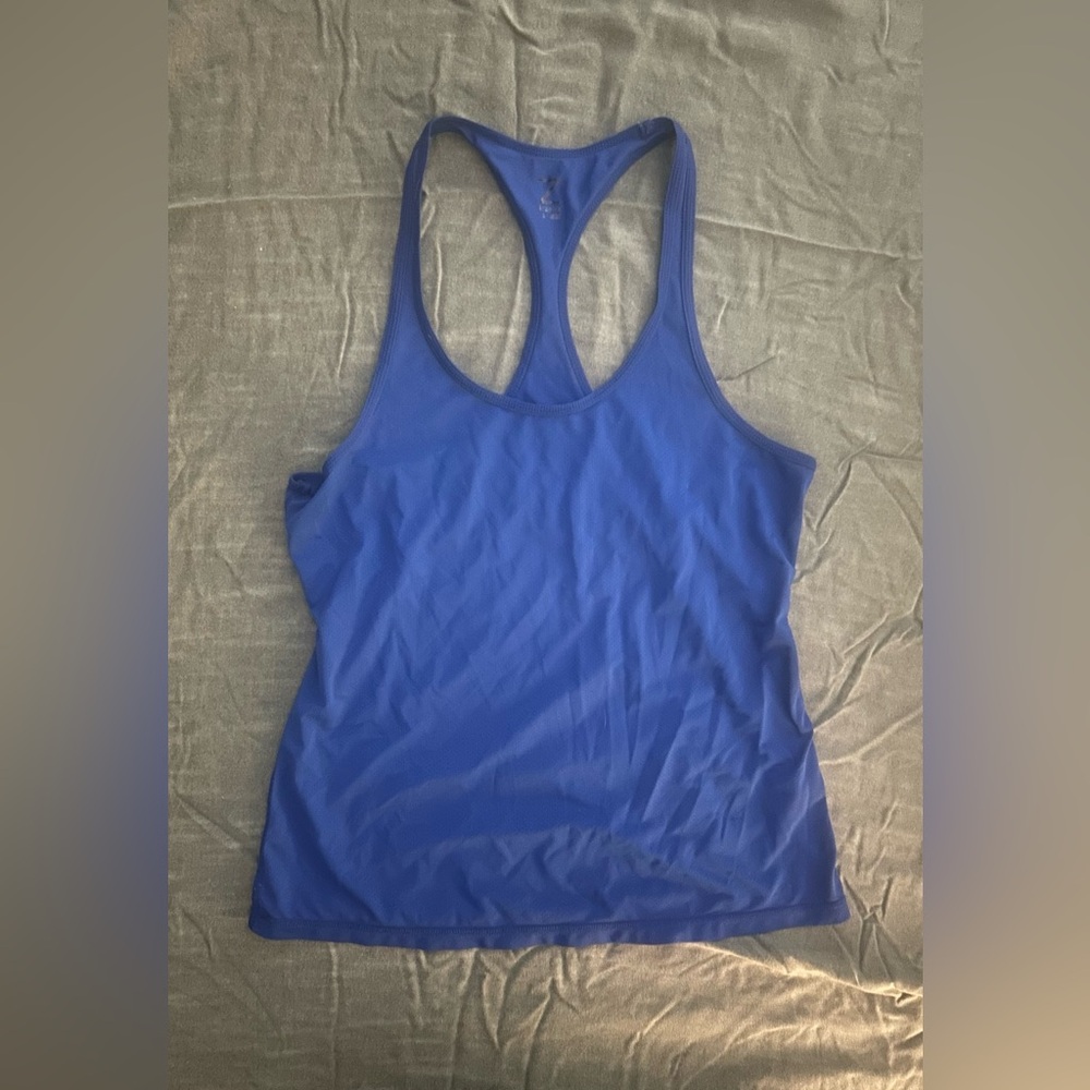 Z by Zella Blue Racerback Athletic Tank